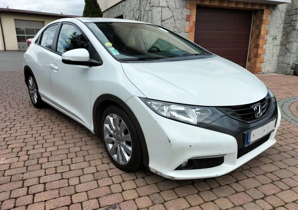 Honda Civic cena 22700 przebieg: 189000, rok produkcji 2014 z Myślibórz małe 56